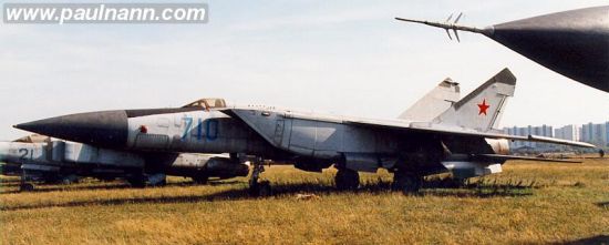 Ye-266M record-setting test aircraft on display