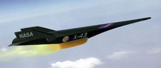 X-43 Hyper-X scramjet test vehicle