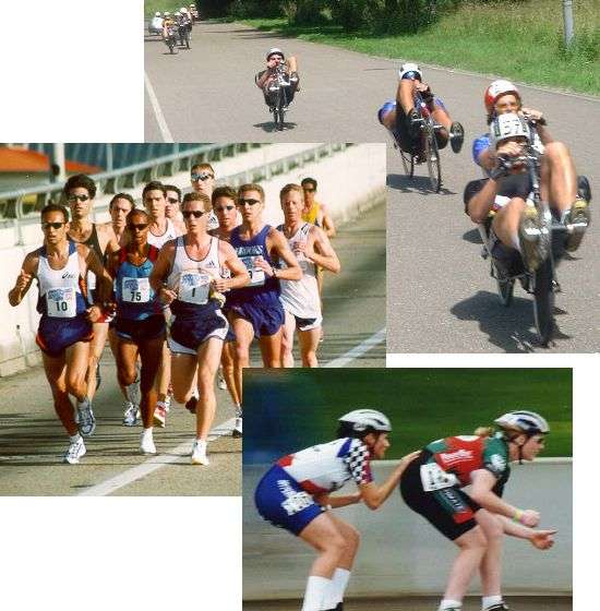 Drafting is bicycling, running, and inline skating