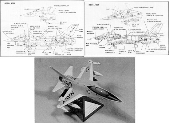 Vought Models V-1600 and V-1601