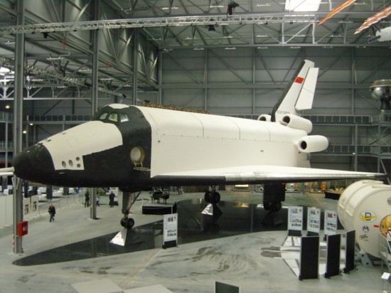 Analog Buran on display at the Technik Museum in Speyer