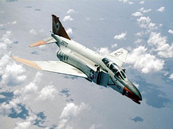 Third generation fighter:  F-4 Phantom II