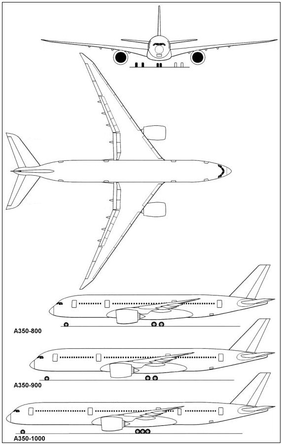 Aerospaceweb Aircraft Museum Airbus A350 XWB Aerospaceweb Aircraft Museum Airbus A350 XWB