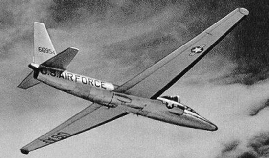 Early version of the U-2 in flight