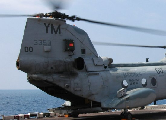 Marine Medium Helicopter Squadron 266 CH-46E Sea Knight Model