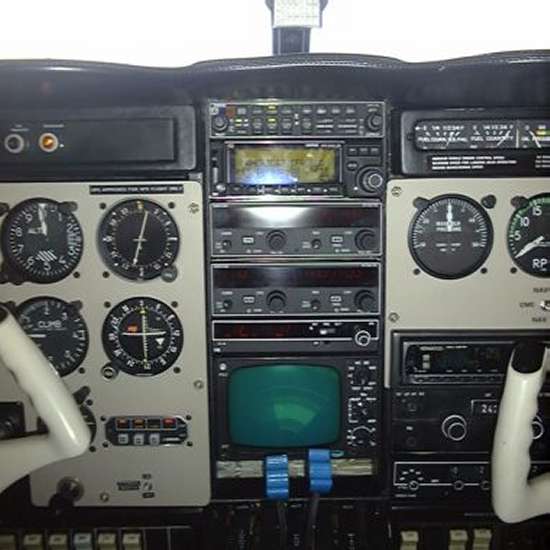 Aerospaceweb.org | Aircraft Museum - PA-23 Aztec Cockpit Pictures